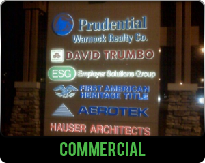 Business Monument Sign